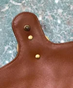 Gucci GG Marmont Small Matelasse Shoulder Bag 443497 Coffee