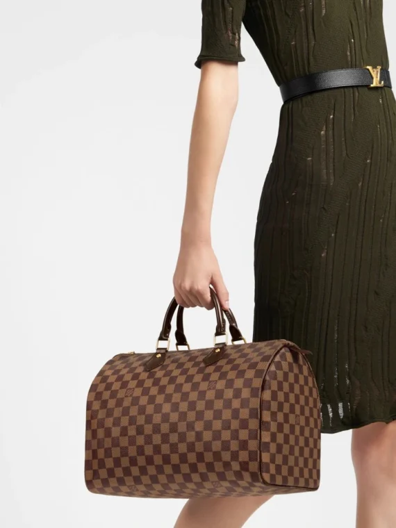 Louis Vuitton Damier Ebene Canvas Speedy 35 N41363