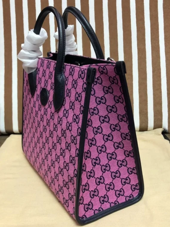 Gucci GG Multicolour Small Tote Bag 659983