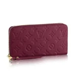 Louis Vuitton Monogram Empreinte Leather Zippy Wallet M60549 Aur