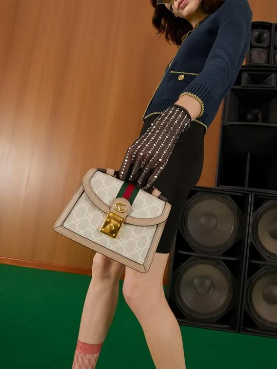 Ophidia Collection GG Mini Shoulder Bag No. 696180 UULAG 9682