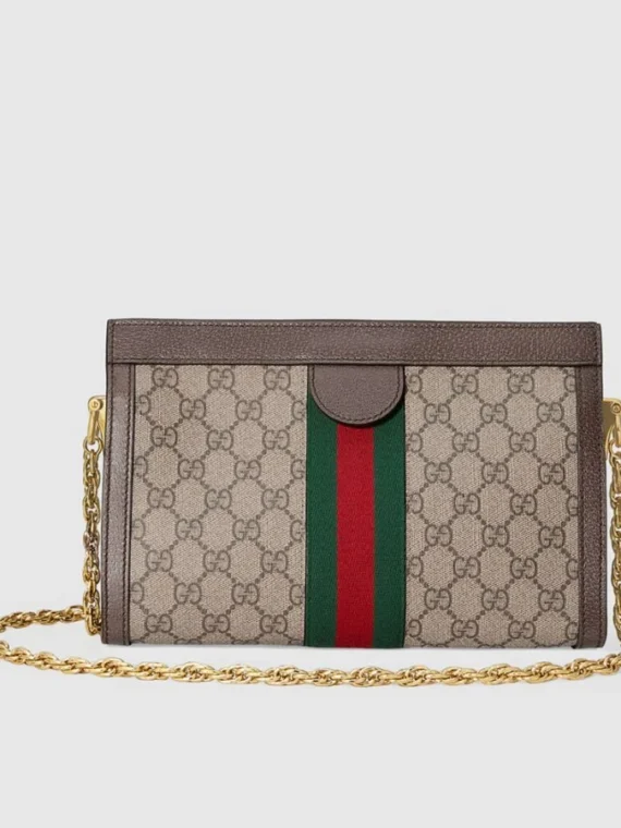 Gucci Ophidia GG small shoulder bag 503877 Dark Coffee