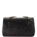 Chanel Classic Double Flap Bag Quilted Caviar Medium