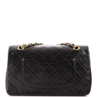 Chanel Classic Double Flap Bag Quilted Caviar Medium