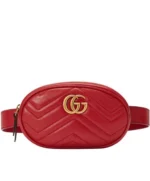 Gucci GG Marmont Matelasse Leather Belt Bag 476434