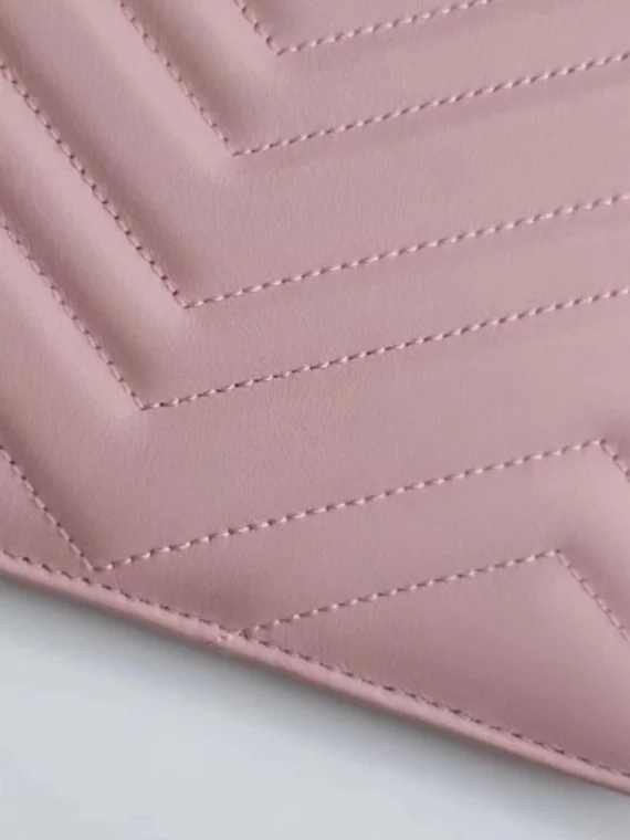 Gucci GG Marmont matelasse leather pouch 476440