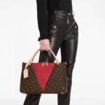 LOUIS VUITTON V tote MM long wallet 2-piece set deals Ref:M43957??