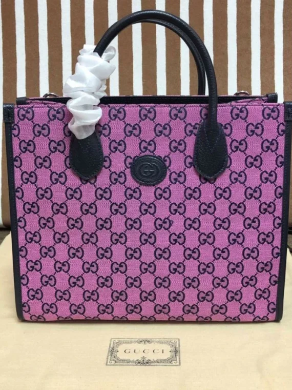 Gucci GG Multicolour Small Tote Bag 659983