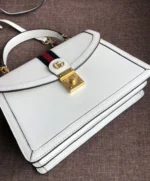 Gucci Ophidia Small Top Handle Bag With Web 652683