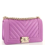 Chanel Classic Single Flap Bag Quilted Caviar Mini