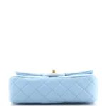 Chanel Filigree Vanity Case Quilted Caviar Small