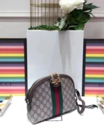 Gucci Ophidia GG small shoulder bag 499621 Dark Coffee