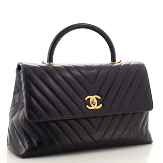 Chanel CC Drawstring Bucket Bag Quilted Calfskin Mini