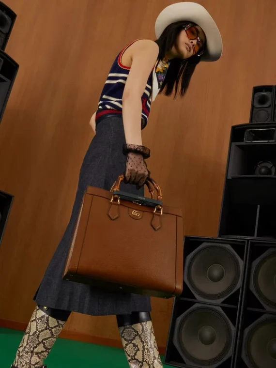 Gucci Diana medium tote bag