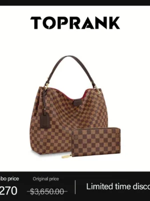 LOUIS VUITTON Graceful MM long wallet 2-piece set deals Ref: N44045  N41661