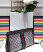 Gucci Ophidia GG medium shoulder bag 503876 Dark Coffee