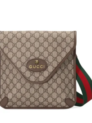 Gucci Neo Vintage GG Medium Messenger 598604 Dark Coffee
