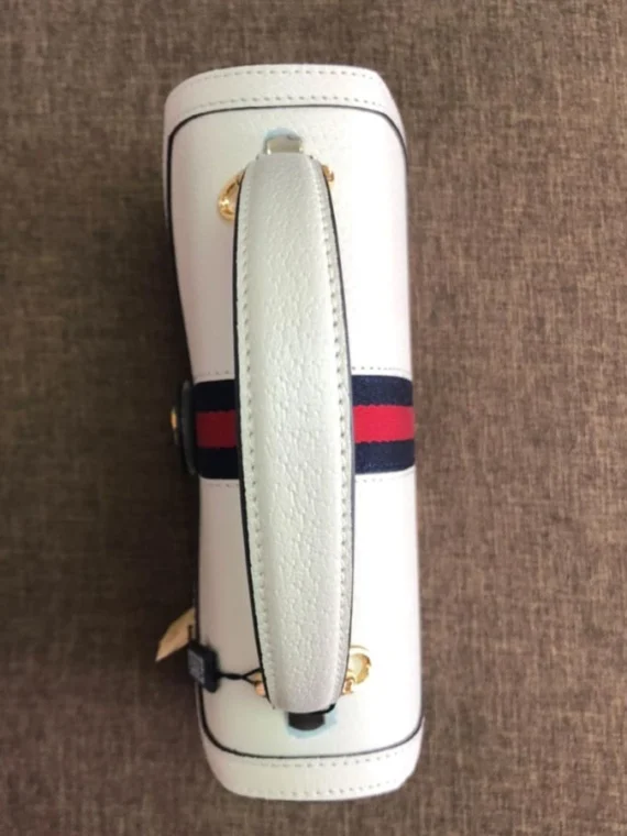 Gucci Ophidia Small Top Handle Bag With Web 652683