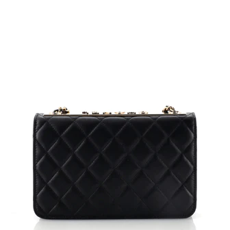 Chanel Boy Wallet on Chain Chevron Calfskin