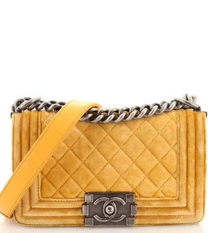 Chanel Classic Vanity Case with Chain Quilted Caviar Small
