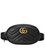 Gucci GG Marmont Matelasse Leather Belt Bag 476434