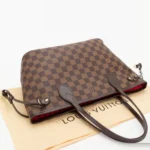 Louis Vuitton N51109 Neverfull PM Shoulder Bag Damier Ebene Canvas