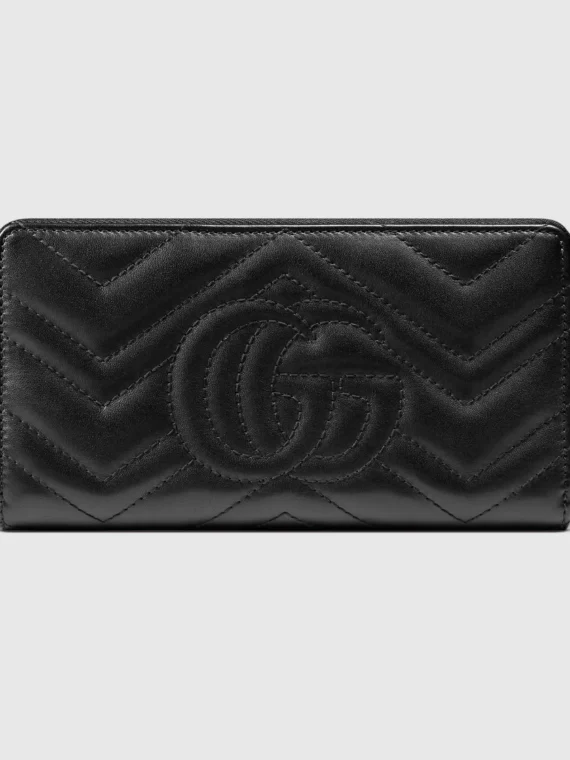 GG Marmont zip around wallet