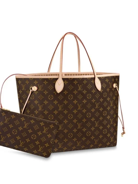 Louis Vuitton Monogram Canvas Neverfull GM M40990 Beige
