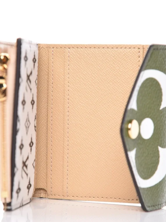 Louis Vuitton Monogram Giant Zoe Wallet Khaki