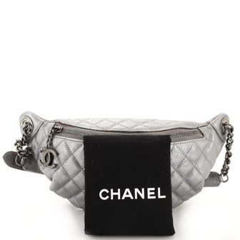 Chanel 19 Belt Bag Quilted Leather