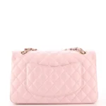 Chanel Filigree Flap Bag Quilted Caviar Small