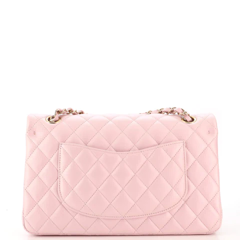 Chanel Filigree Flap Bag Quilted Caviar Small