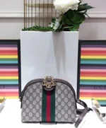 Gucci Ophidia GG small shoulder bag 499621 Dark Coffee