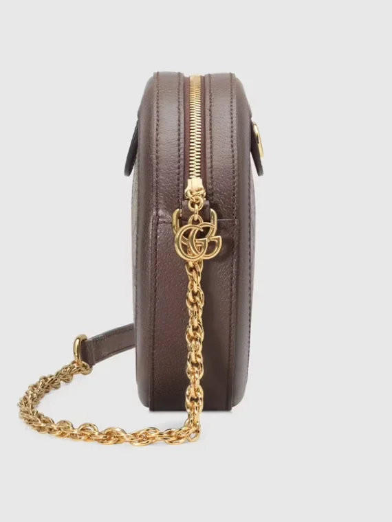 Ophidia mini GG round shoulder bag