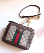Gucci Ophidia GG mini shoulder bag 602576 Dark Coffee