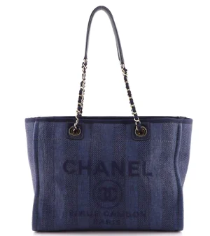 Chanel Puffy CC Flap Bag Chevron Caviar Large