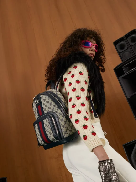 Ophidia GG small backpack