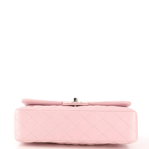 Chanel Filigree Flap Bag Quilted Caviar Small