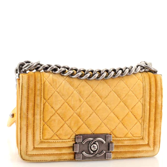 Chanel Classic Vanity Case with Chain Quilted Caviar Small