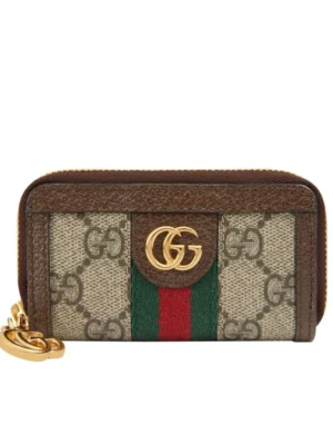 Gucci Ophidia GG key case 523157 Dark Coffee