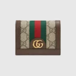Gucci card case wallet