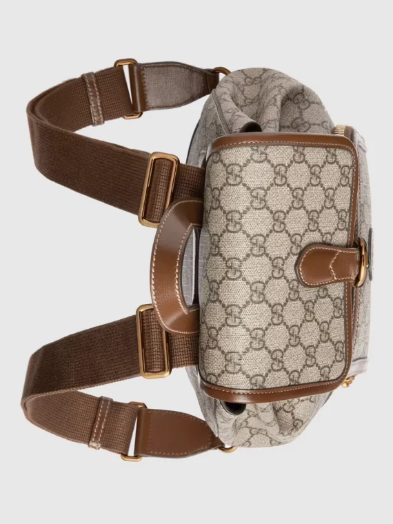 Backpack with Interlocking G