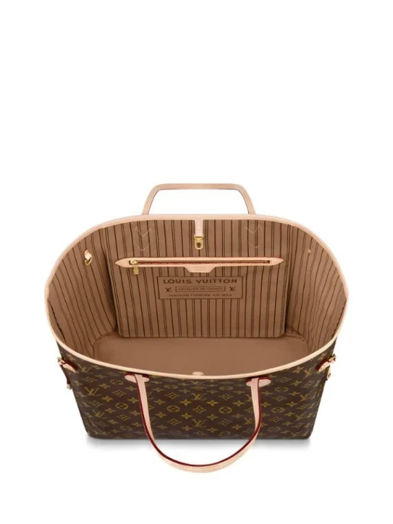 Louis Vuitton Monogram Canvas Neverfull GM M40990 Beige