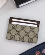 Gucci Ophidia GG card case 523159 Dark Coffee