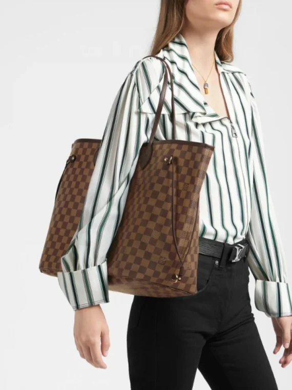 Louis Vuitton Damier Ebene Canvas Neverfull GM N41357