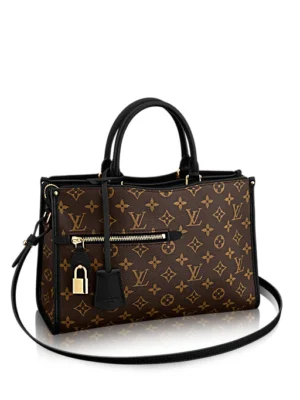 Louis Vuitton Monogram Canvas POPINCOURT MM NOIR BLACK