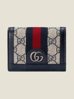 Ophidia GG card case wallet