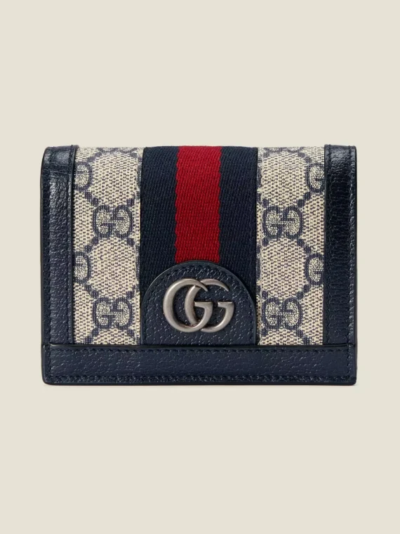 Ophidia GG card case wallet