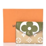 Louis Vuitton Monogram Giant Zoe Wallet Khaki