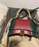 Balenciaga x Gucci The Hacker Project Small Hourglass Bag Red